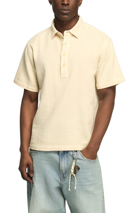 Short Sleeve Popover Shirt