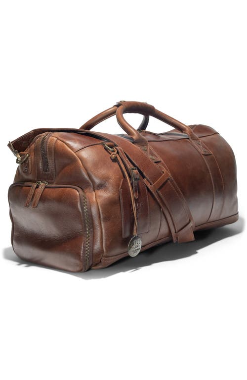 Will Leather Goods Atticus Duffle Bag In Brown