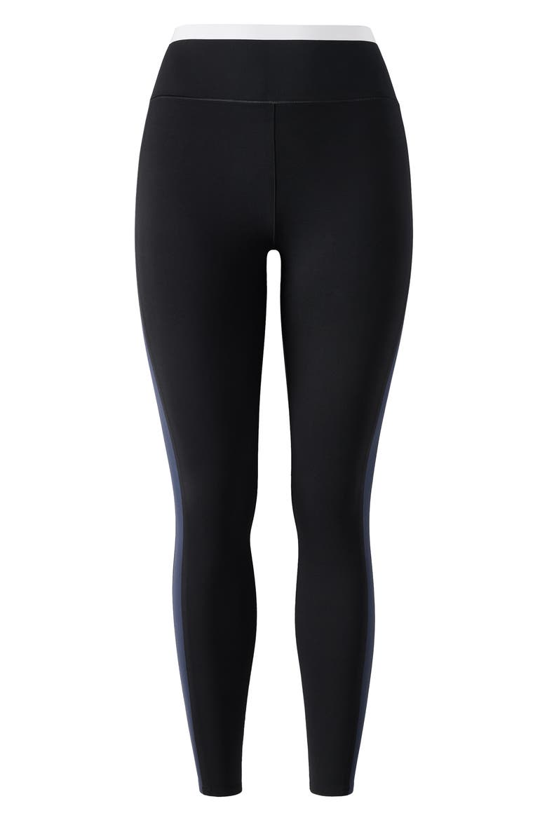 Revive Trio High Waist 7/8 Performance Leggings, Alternate, color, PURE BLACK