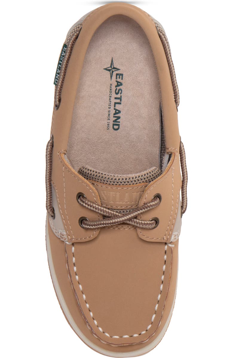 Eastland Kids' Solstice Boat Shoe, Alternate, color, Tan