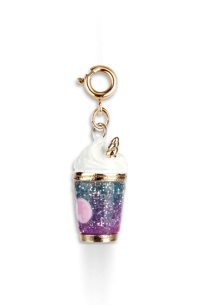 Unicorn Smoothie Charm, Alternate, color, PURPLE