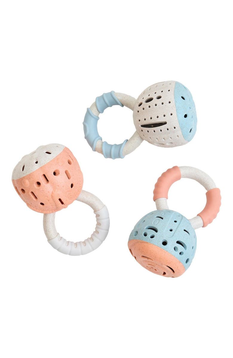 Kaplan Early Learning Company Shell Bell Shakers - Set of 6, Alternate, color, Multicolored