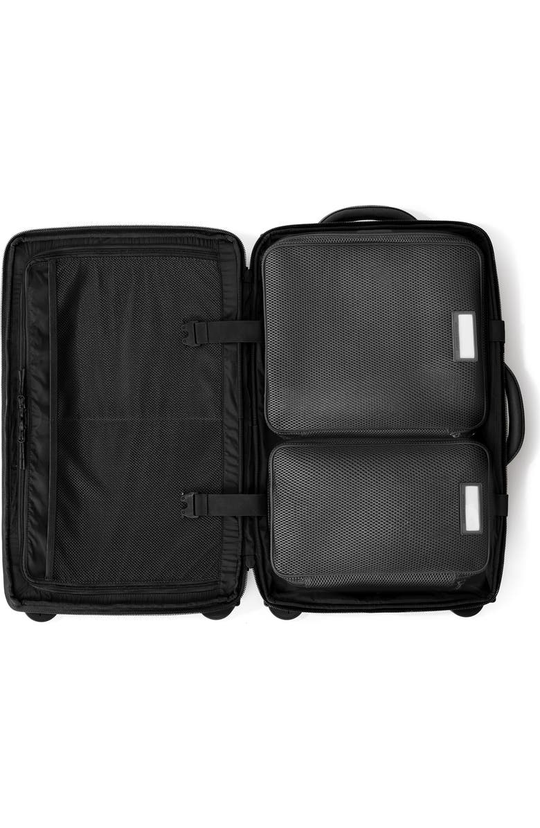 Dagne Dover Seattle Carry-On Rolling Luggage, Alternate, color, Onyx