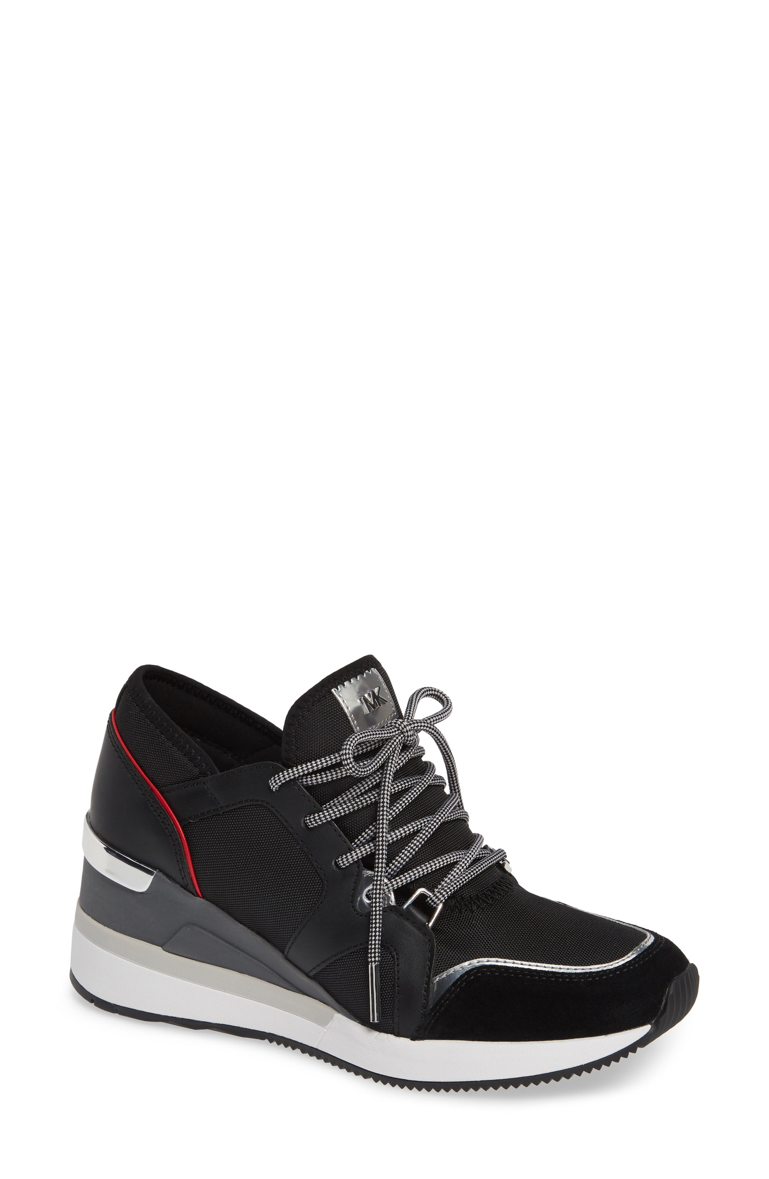 MICHAEL Michael Kors Scout Trainer Wedge Sneaker, Main, color, 