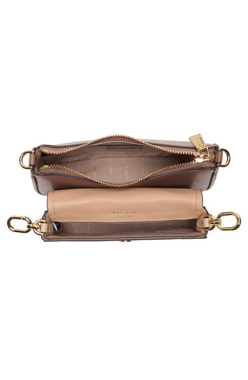 Kate Spade New York Double Up Croc-embossed Crossbody Bag