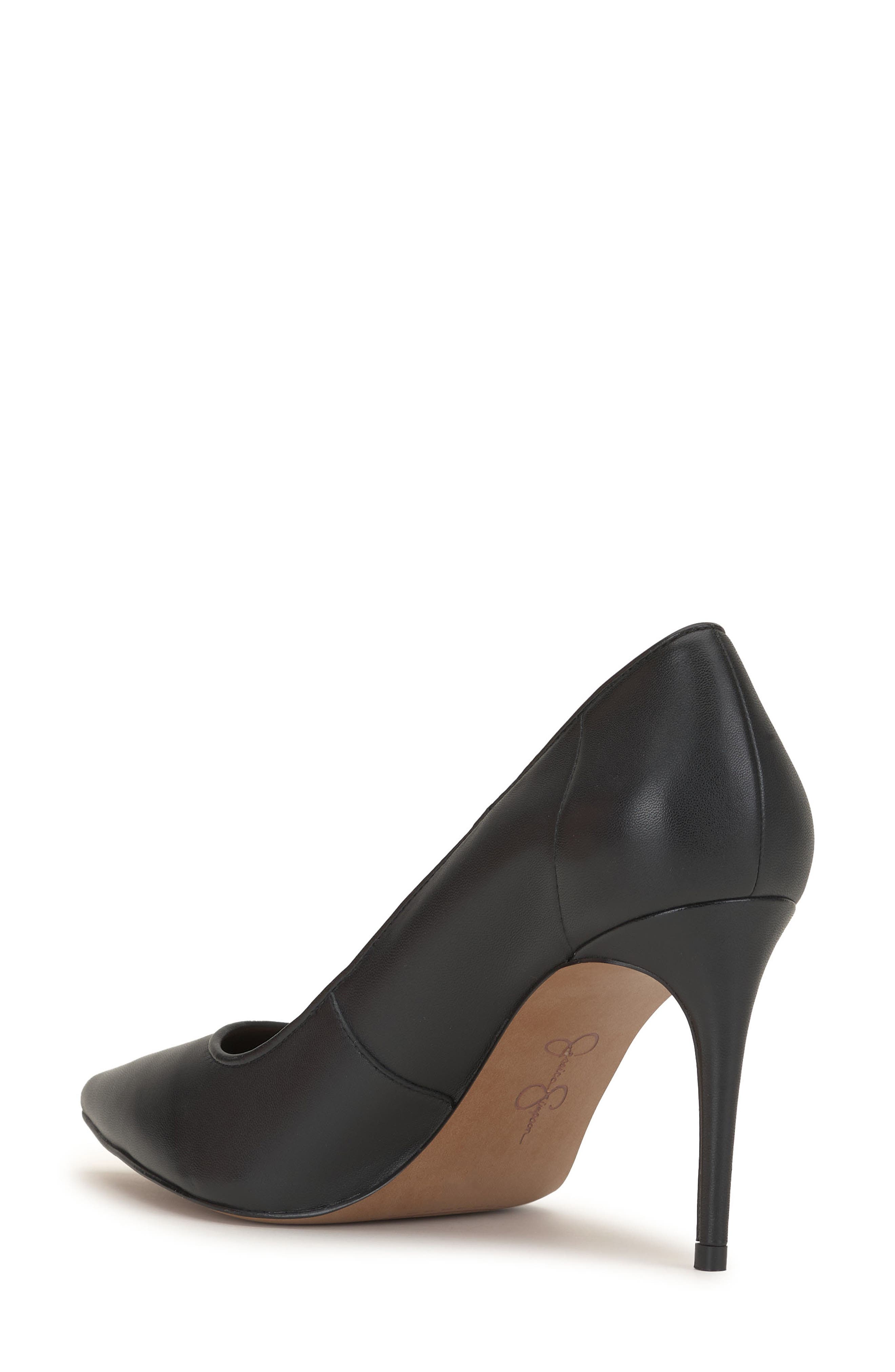 Setria Pointed Toe Pump, Alternate, color, BLACK 4