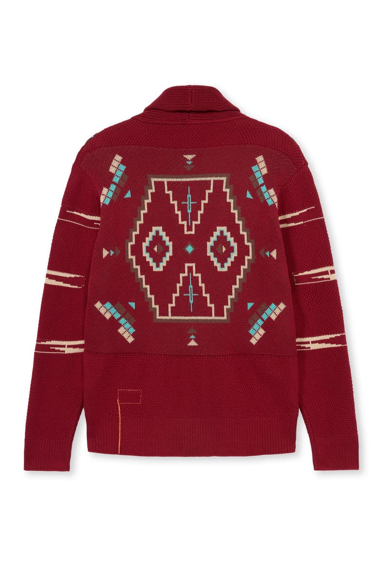 Henryc Navajo Cotton Cardigan, Alternate, color, M2X