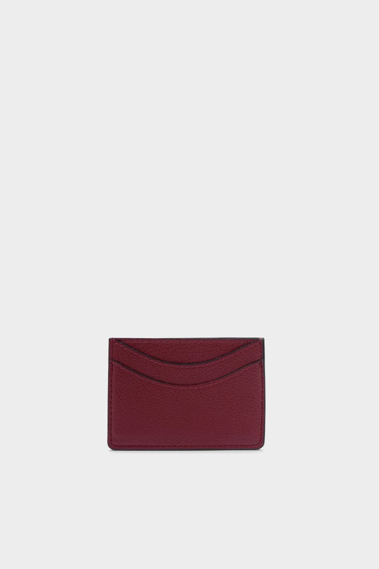 Alba Card Holder, Alternate, color, Cherry