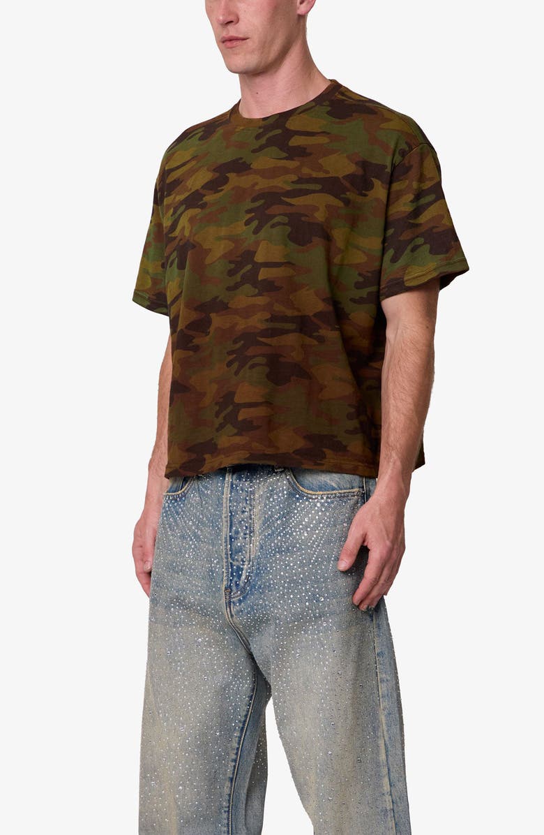 mnml Camo Print Slub T-Shirt, Alternate, color, Camo