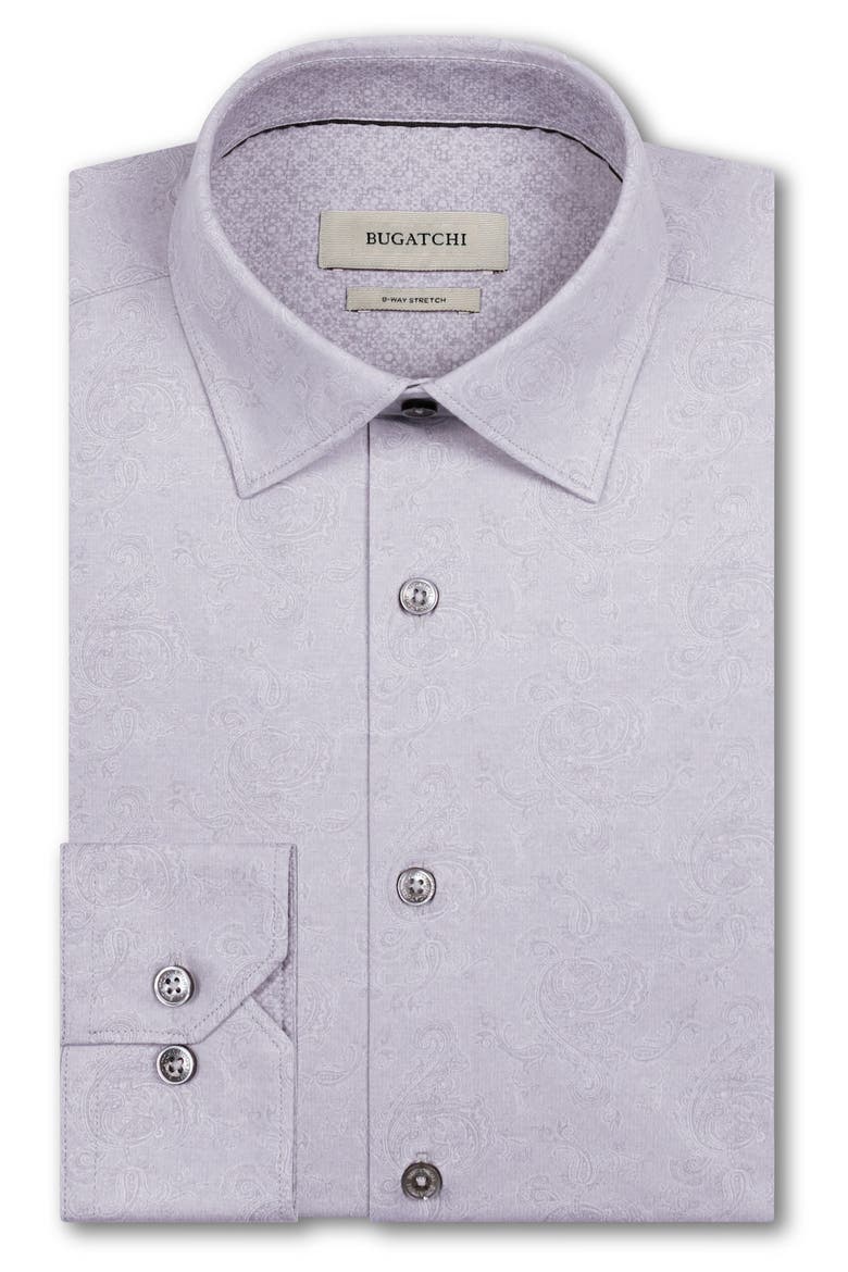 Jimmy OoohCotton® Paisley Button-Up Shirt, Alternate, color, PLATINUM