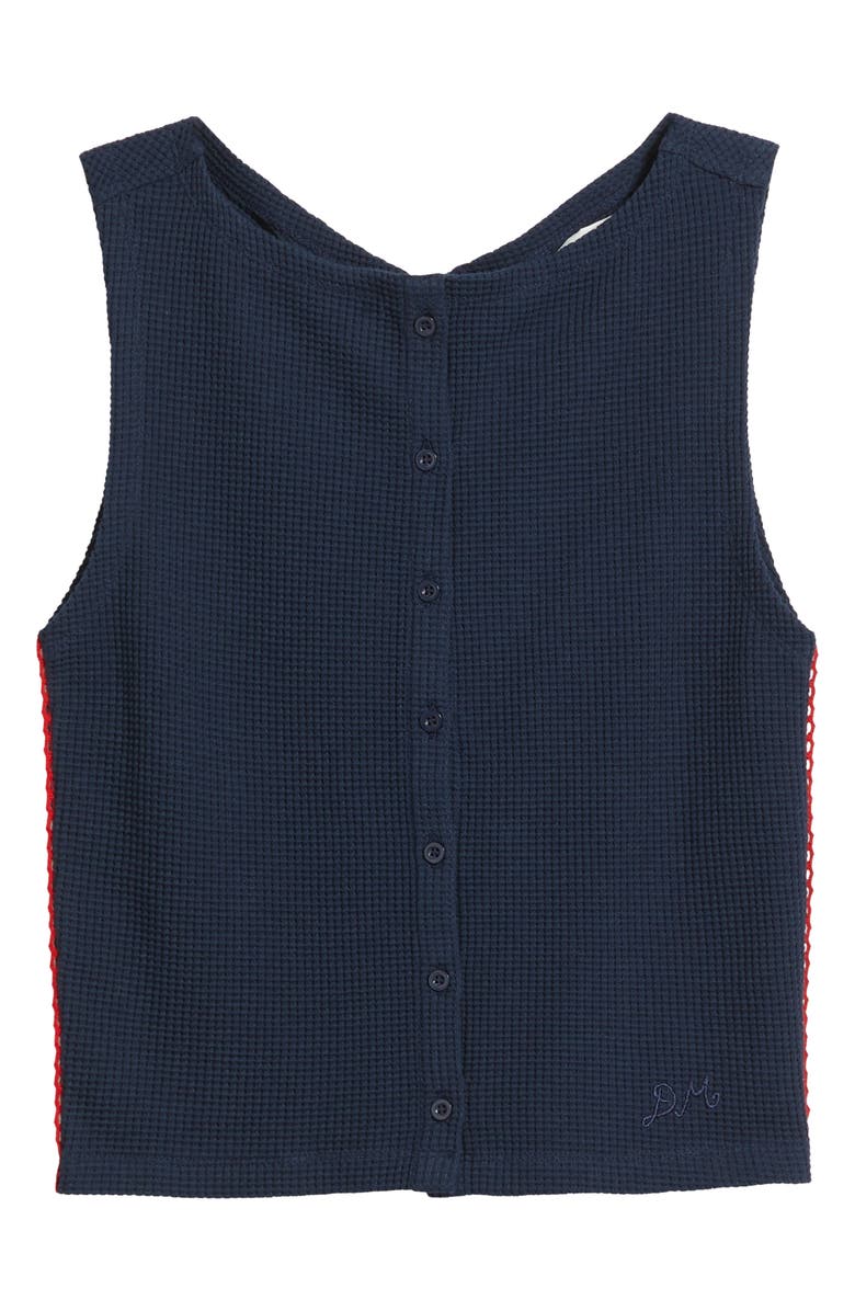 Damson Madder Devon Shrunken Pointelle Polo, Alternate, color, Navy