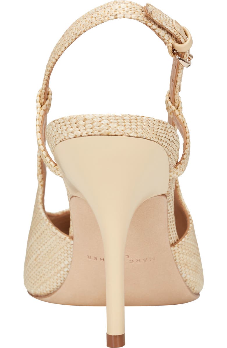 Marc Fisher LTD Torry Slingback Pointed Toe Pump, Alternate, color, Light Natural