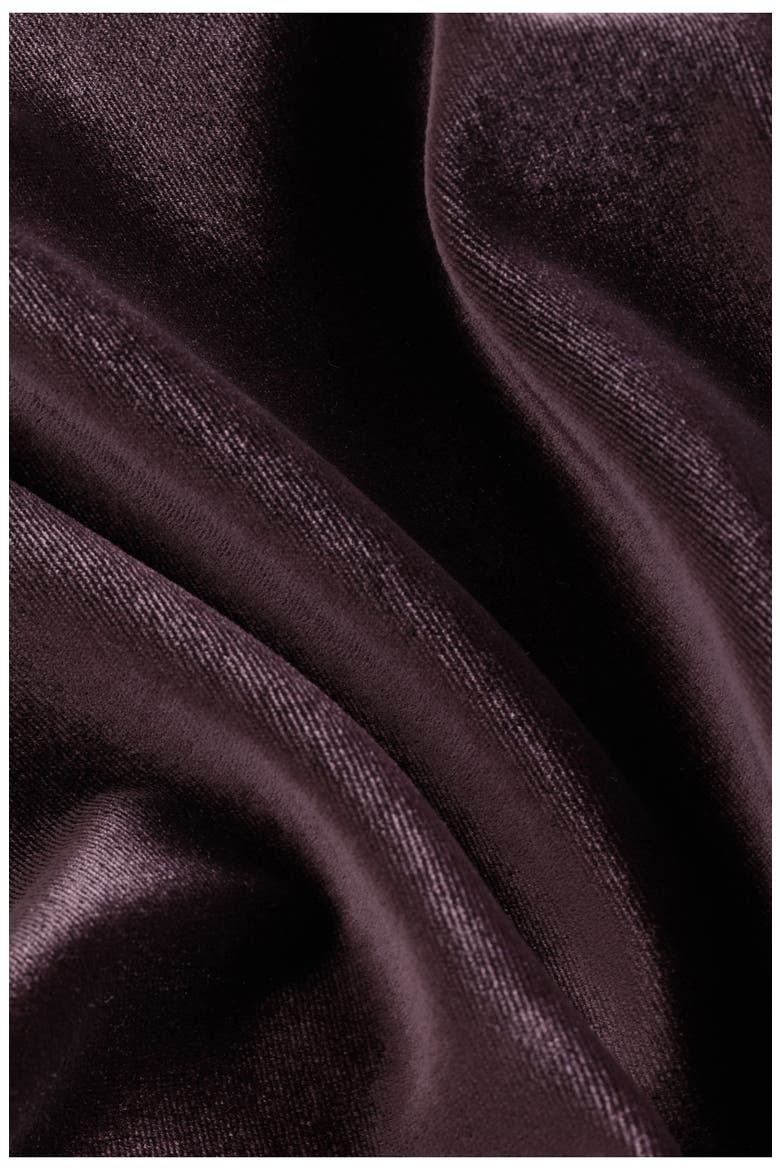 Drape Velvet Top, Alternate, color, MOCHA BROWN