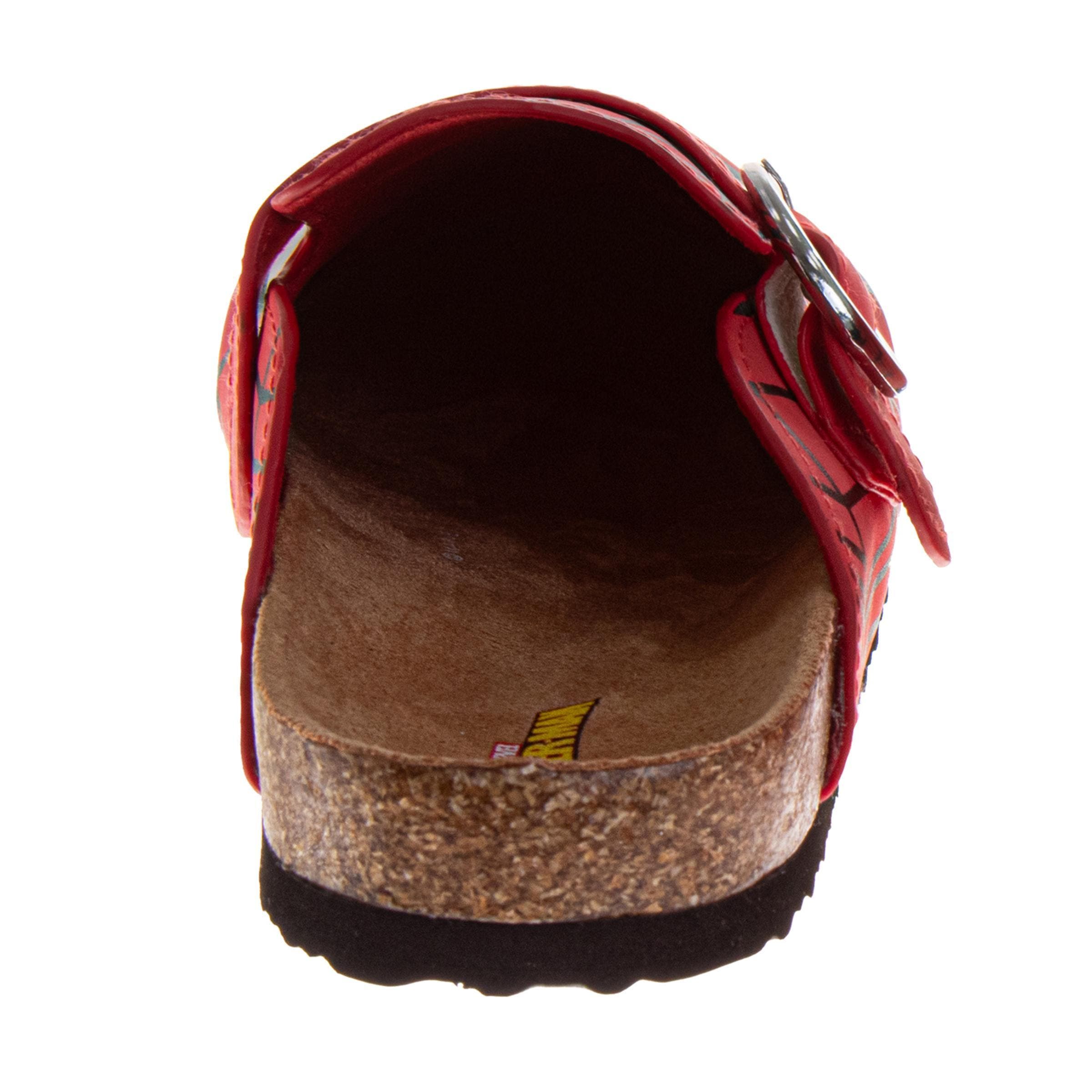 Spider-Man Clog Toddler Little Kid, Alternate, color, Red