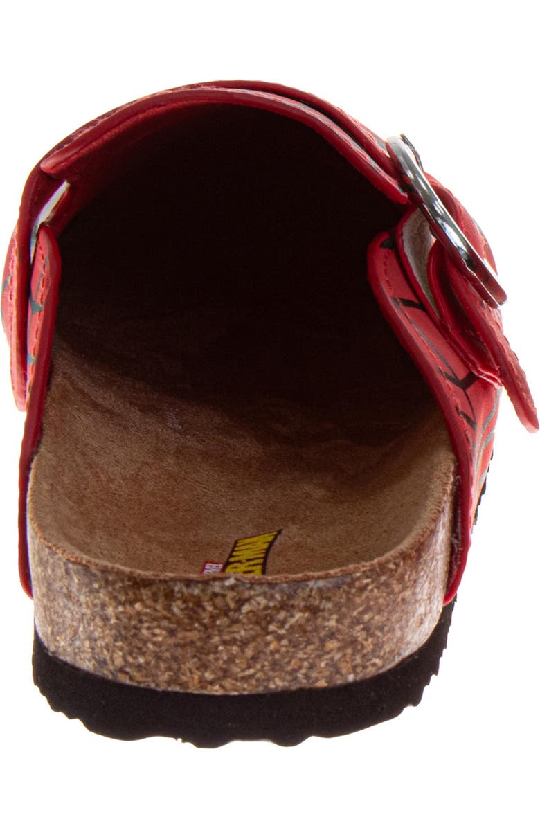 Spider-Man Clog Toddler Little Kid, Alternate, color, Red