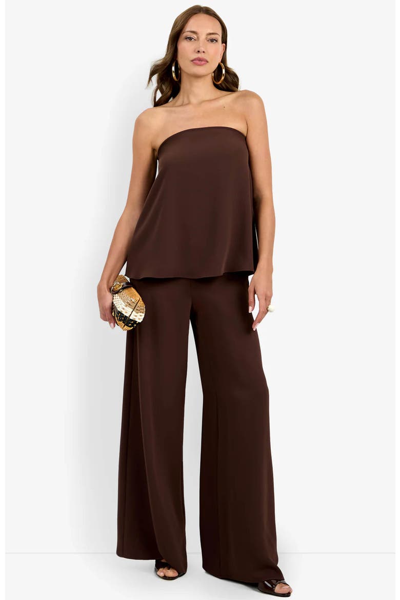 Hulla Top, Alternate, color, Carob