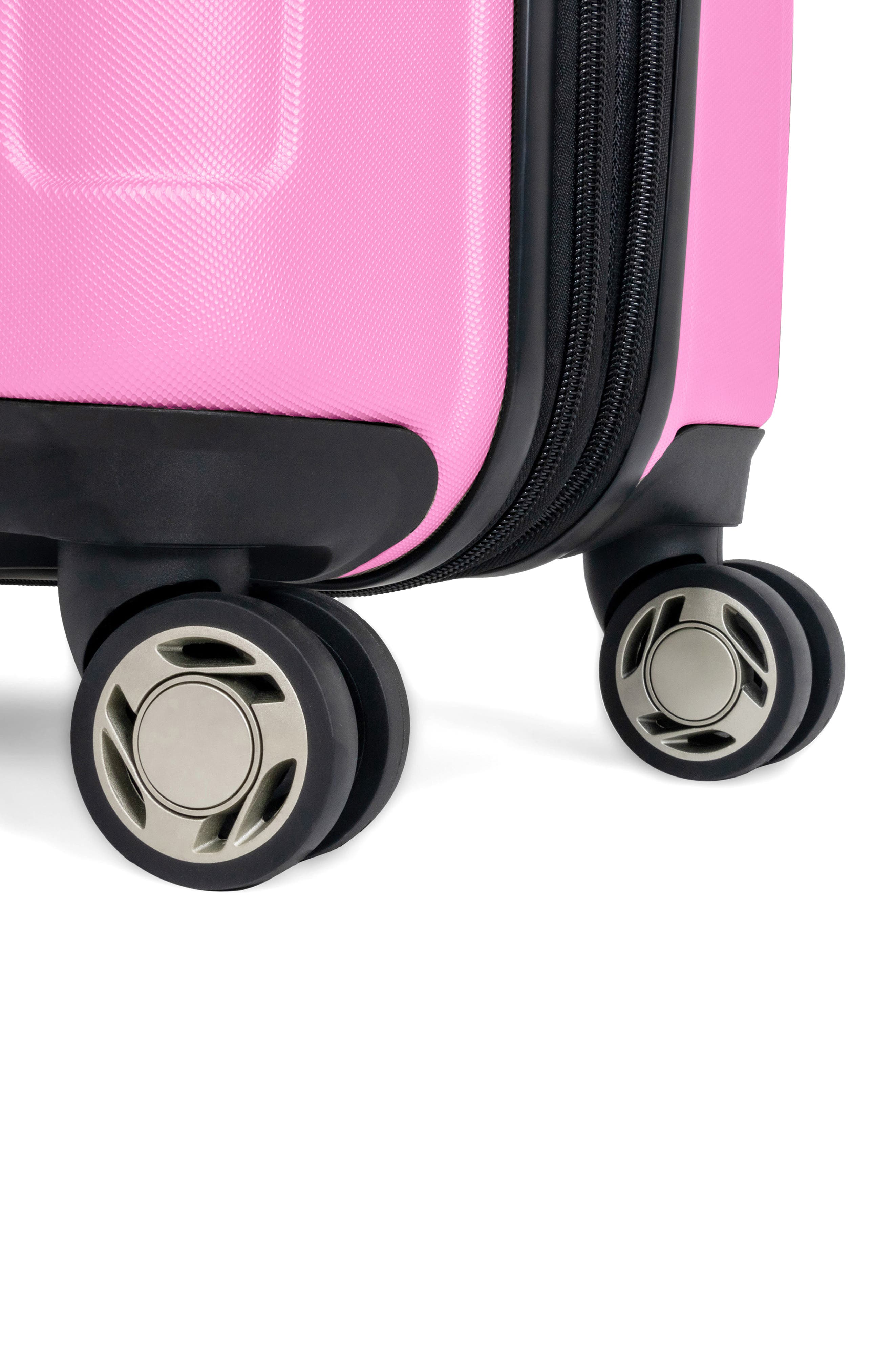 Kenneth Cole Renegade 20” Lightweight Hardside Expandable Carry-On Luggage, Alternate, color, Watermelon