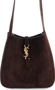 Saint Laurent Le 5 à 7 Supple Suede Crossbody Bag