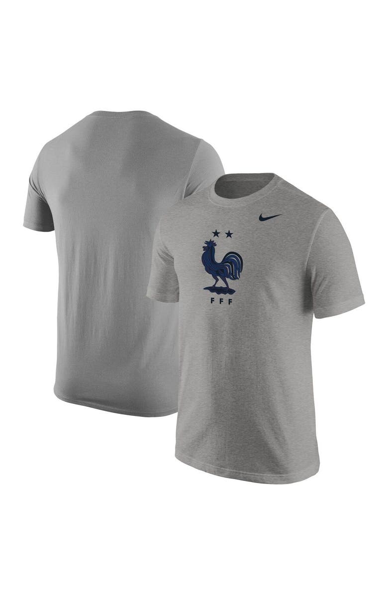 Nike Men's Nike Heather Gray France National Team Core T-Shirt, Main, color, 