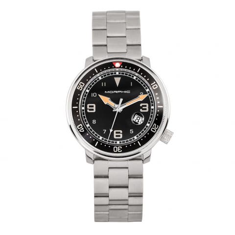 M74 Series Bracelet Watch w/Magnified Date Display