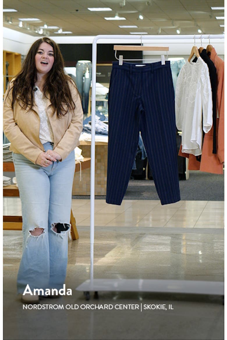 Norah Pinstripe Pants video