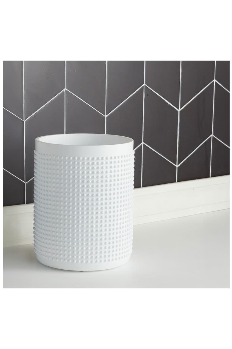 Milano Divets Wastebasket, Alternate, color, WHITE