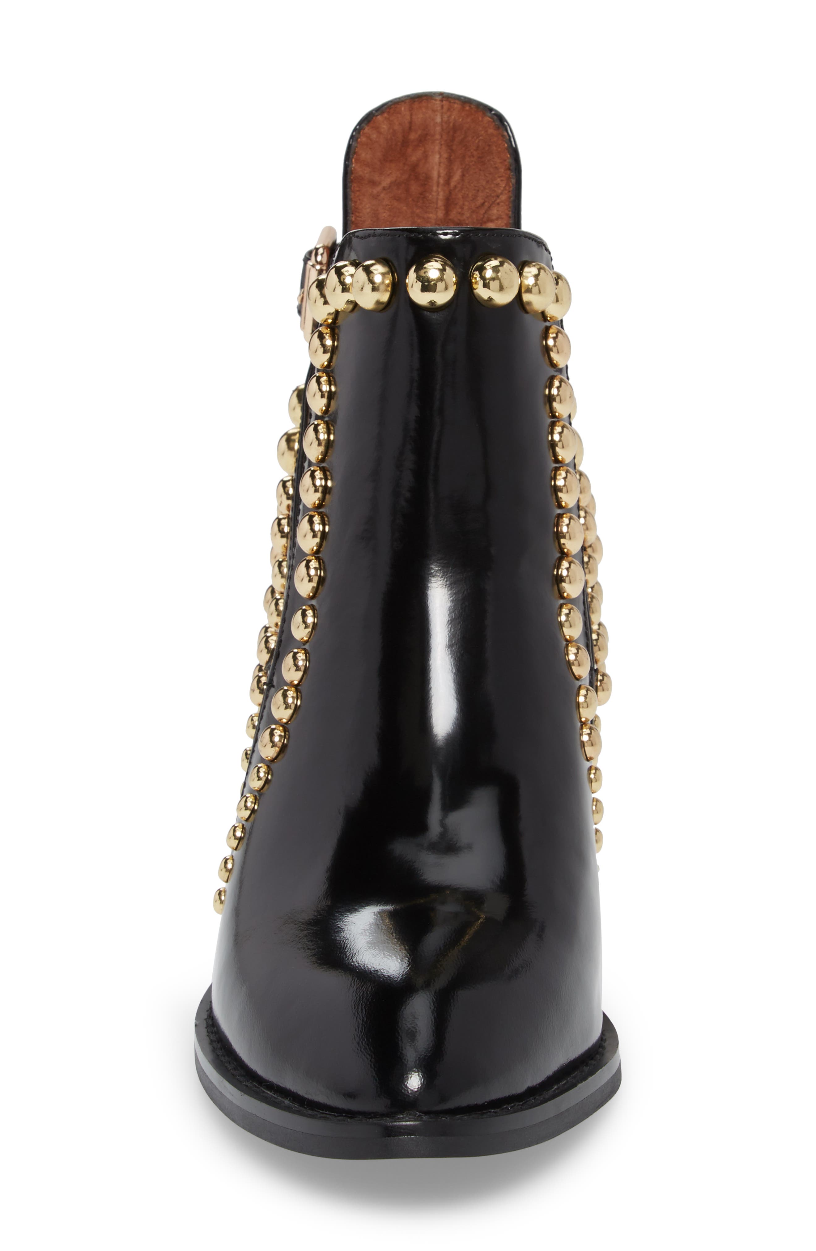 Rylance Studded Bootie, Alternate, color, BLACK BOX GOLD