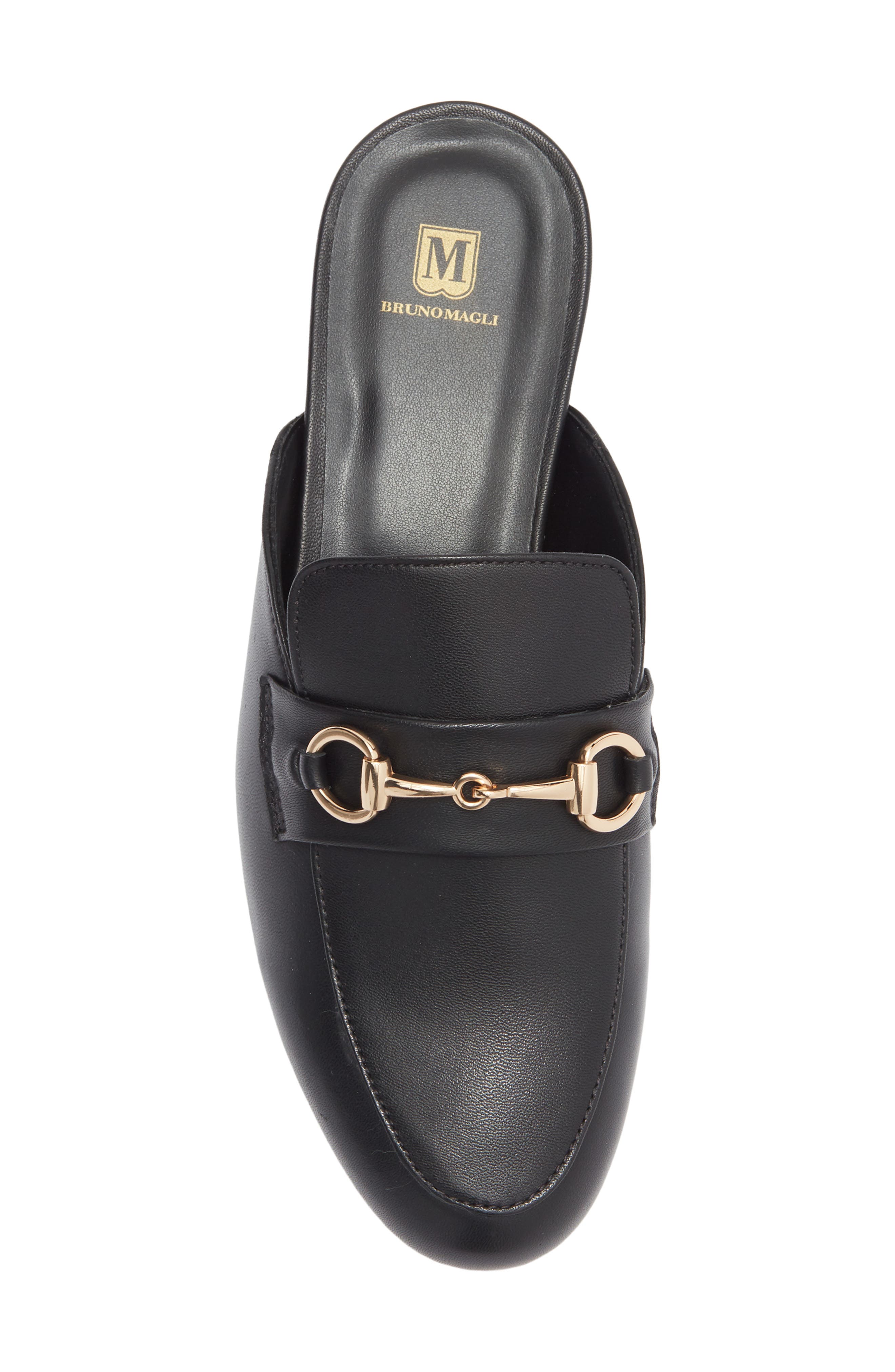 Bruno Magli Dalia Horsebit Mule, Alternate, color, Black