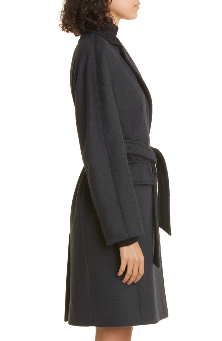 Max Mara Bingo Camel Hair Wrap Coat, Alternate, color, 