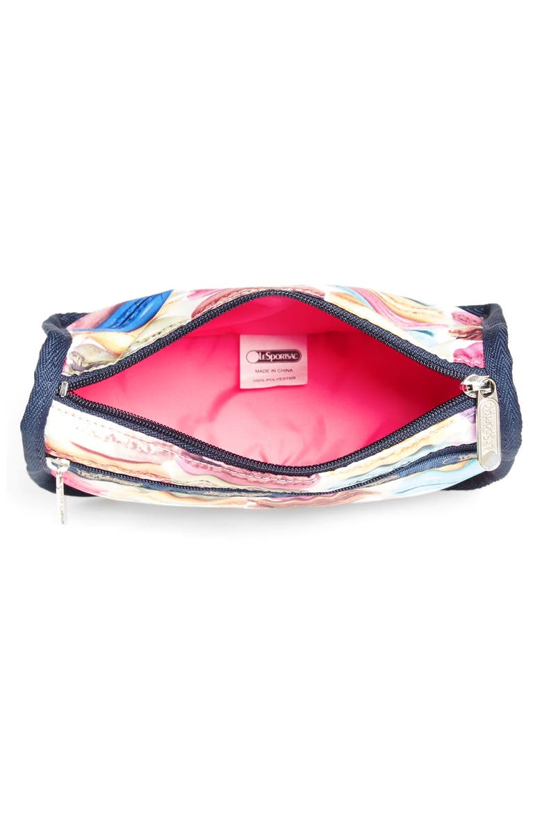 Travel Cosmetic Case, Alternate, color, MACAROONS