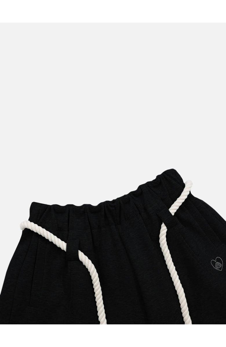 AELFRIC EDEN Stripe Super Baggy Barrel Sweatpants, Alternate, color, Black