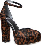 PAIGE Molly Ankle Strap Platform Pump