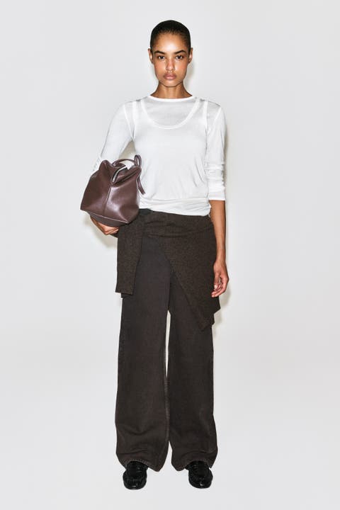 Dial Wide-Leg Jeans