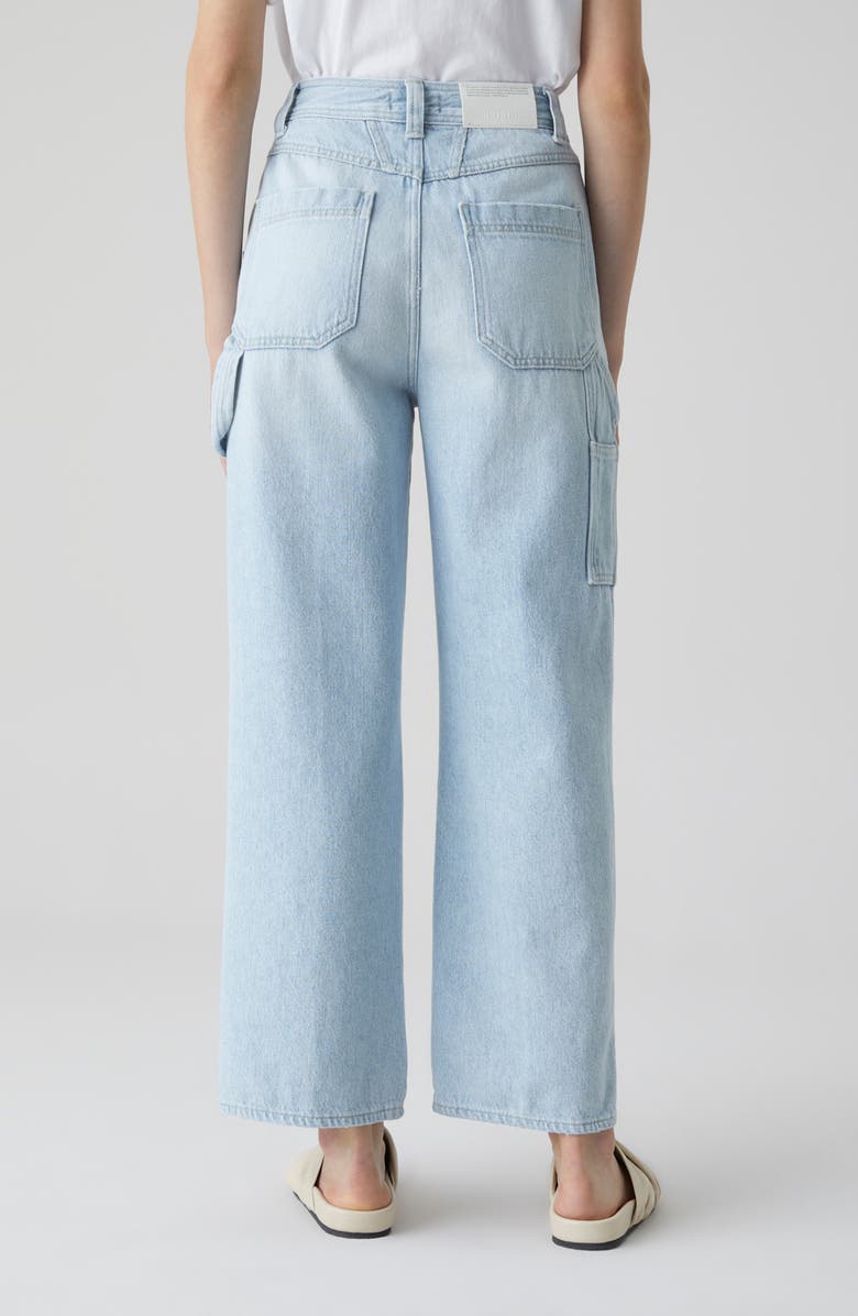 Closed Carpenter Wide Leg Cotton Jeans, Alternate, color, Light Blue