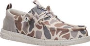 Hey Dude x Burlebo Wally Funk Deer Camo Slip-On