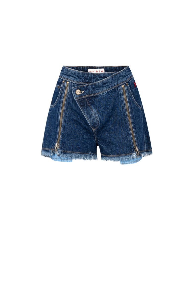 PCFG Free Heaven Short With Zip Details, Alternate, color, Blue