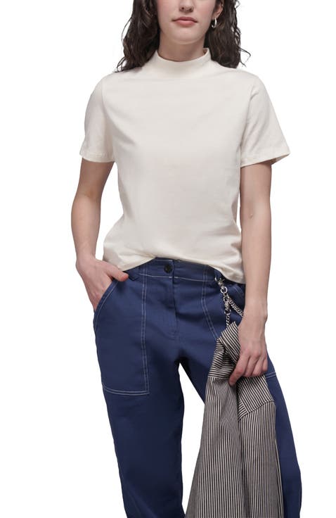 The Everyday Mock Neck Tee