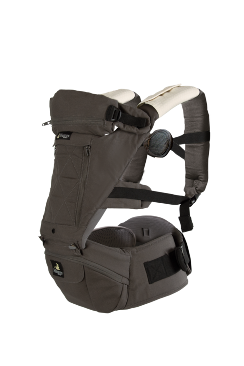 Huggs® Baby Hip Carrier With Patented Hipbelt, Alternate, color, Charcoal Grey