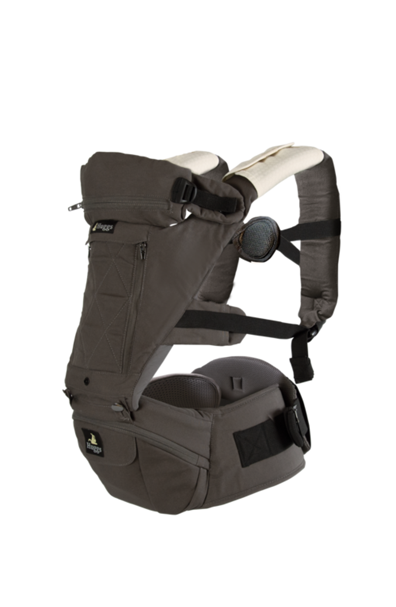Abiie Huggs<sup>®</sup> Baby Hip Carrier With Patented Hipbelt, Alternate, color, Charcoal Grey