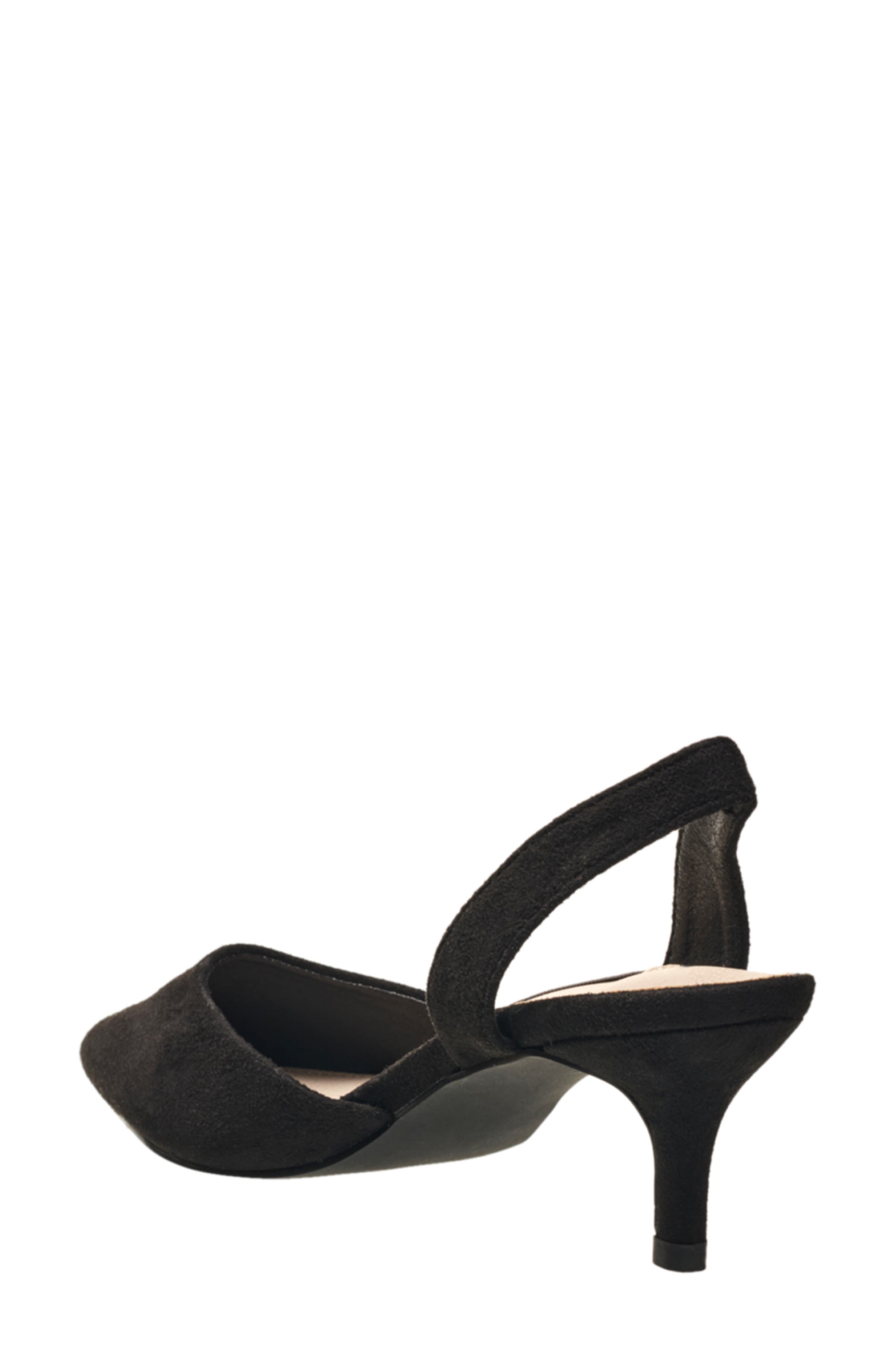 French Connection Delight Slingback Kitten Heel Pump, Alternate, color, 