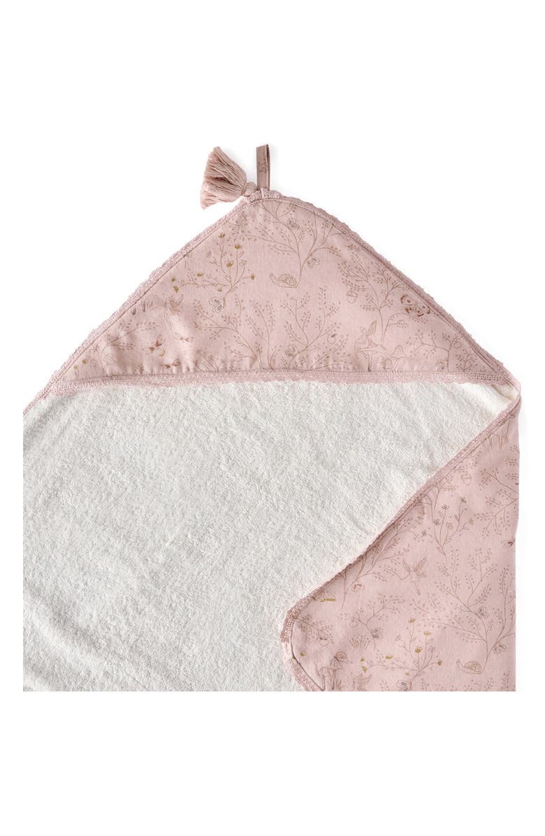 Pehr Hooded Towel, Main, color, Secret Garden
