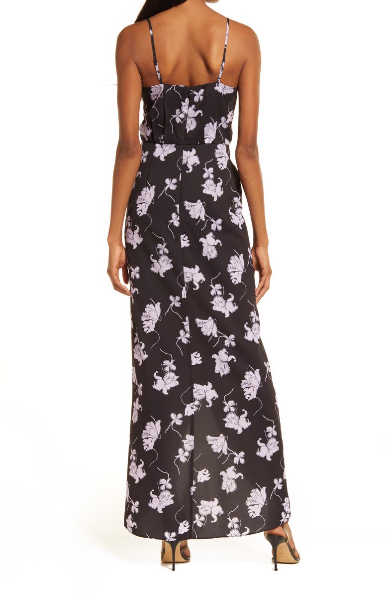 Chelsea28 Faux Wrap Camisole Dress, Alternate, color, 