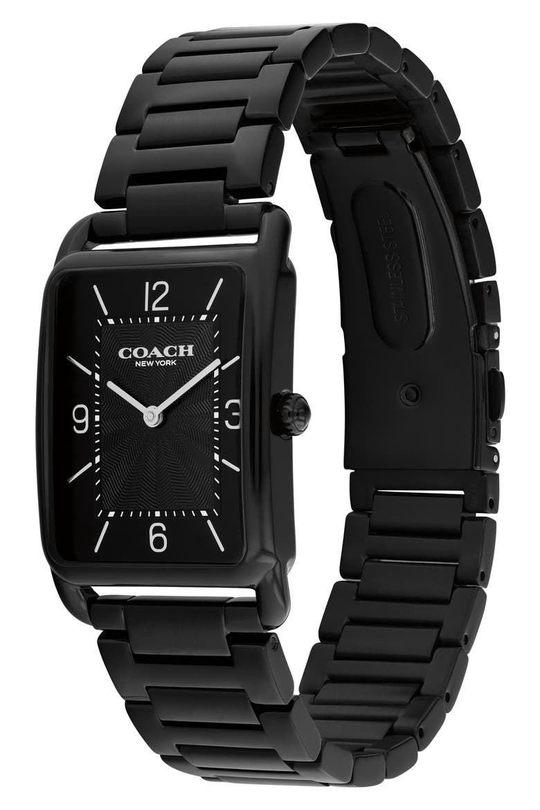 Elliot Bracelet Watch, 26mm, Alternate, color, BLACK