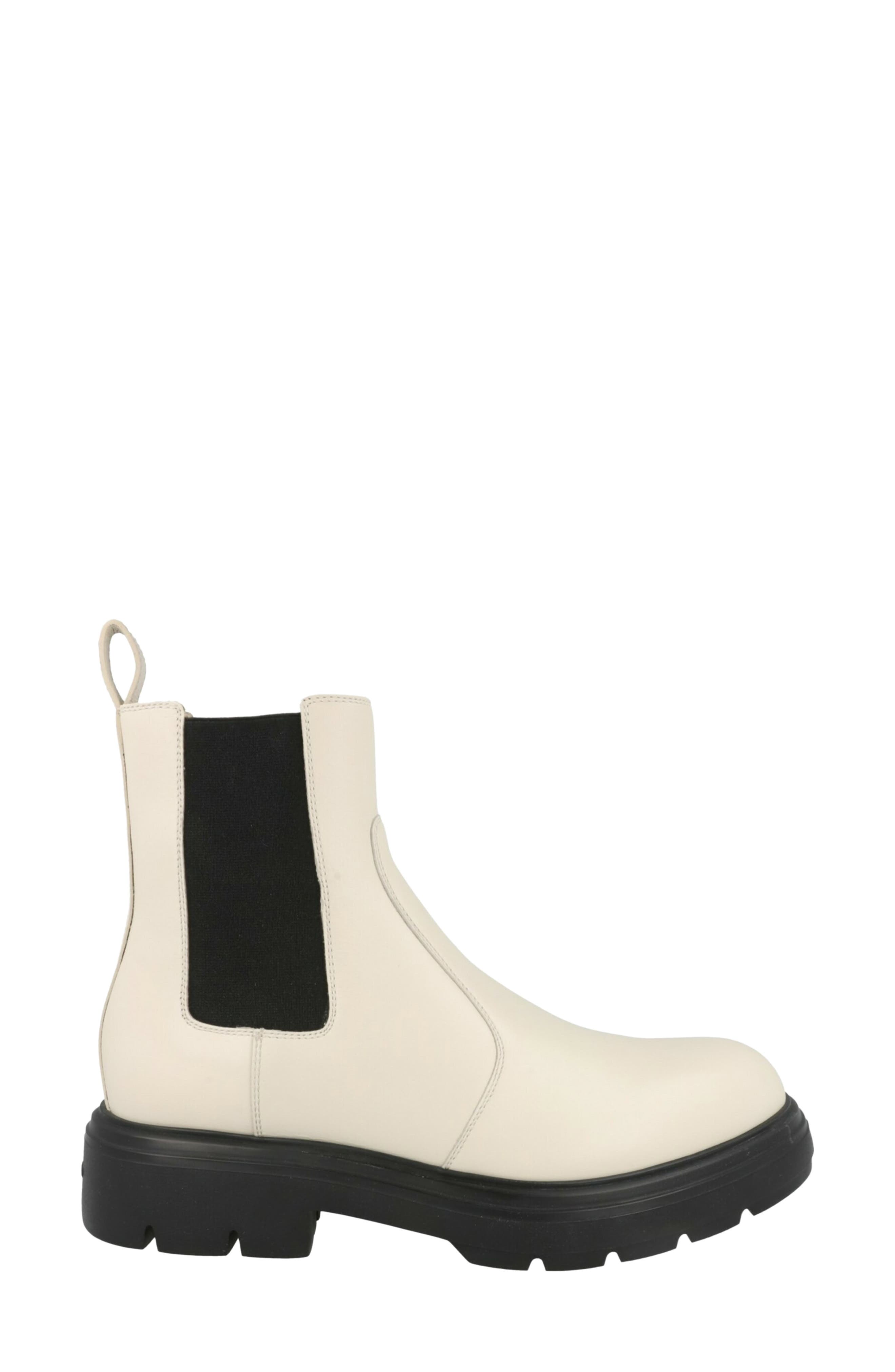 Dollie Chelsea Boot, Alternate, color, WHITE