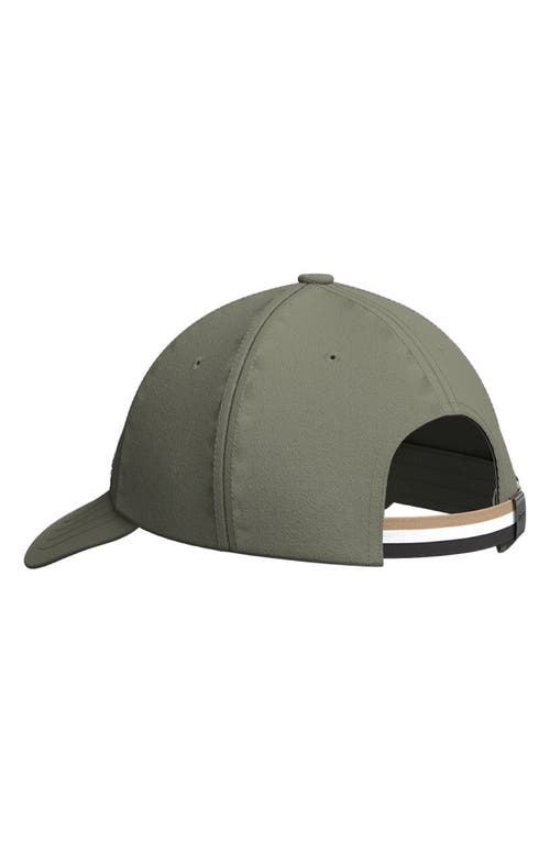 Hugo Boss Boss Zed Cotton Twill Baseball Cap In Green