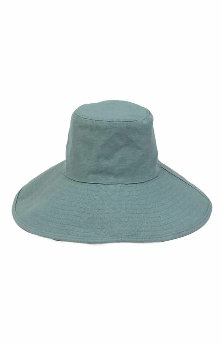 Hat Attack Livvy Canvas Sunhat, Main, color, Denim
