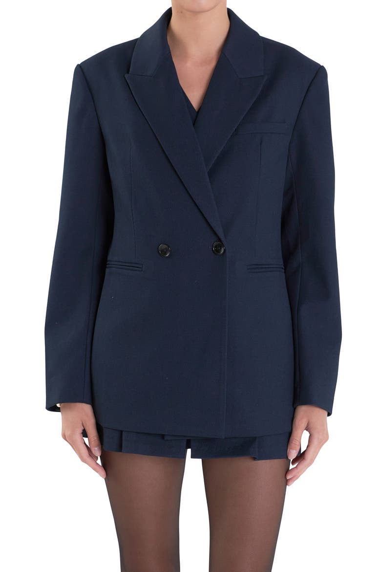 Twill Jacket, Alternate, color, NAVY