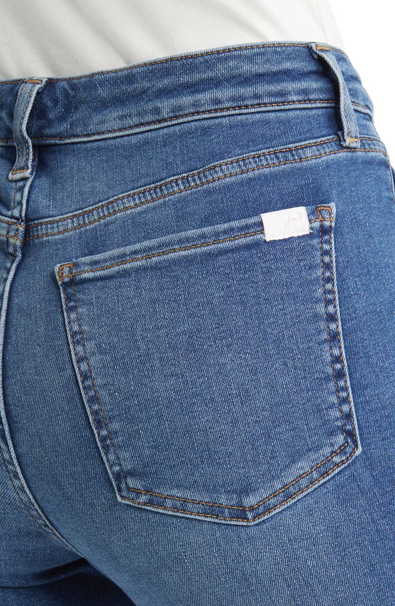 JEN7 by 7 For All Mankind Patch Pocket Flare Trouser Jeans, Alternate, color, 