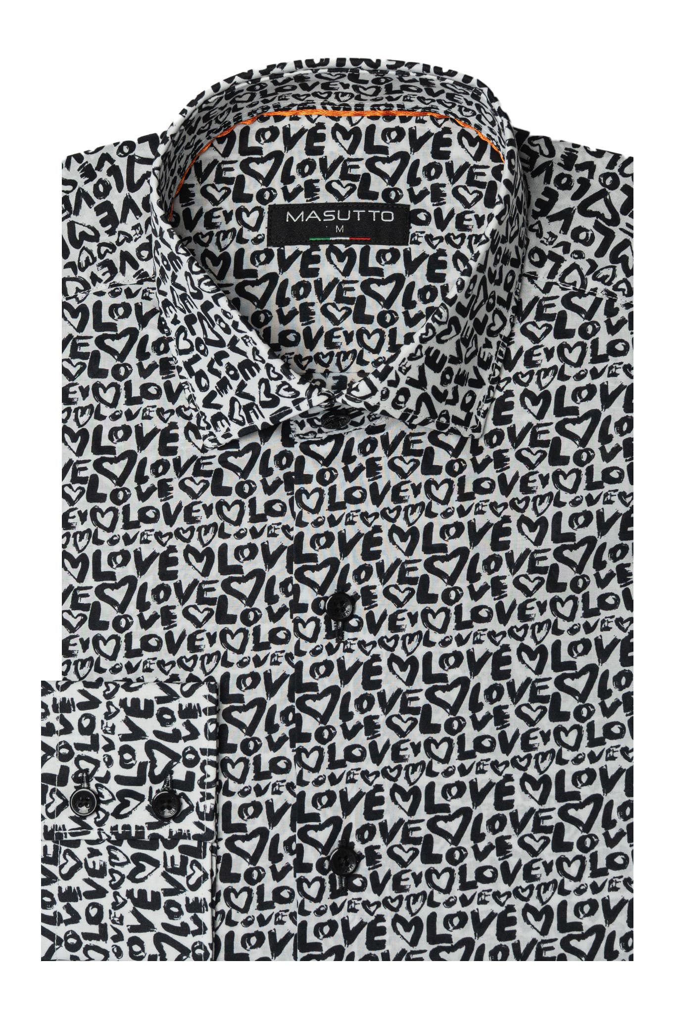 Bloom Print Button-Up Long Sleeve Shirt
