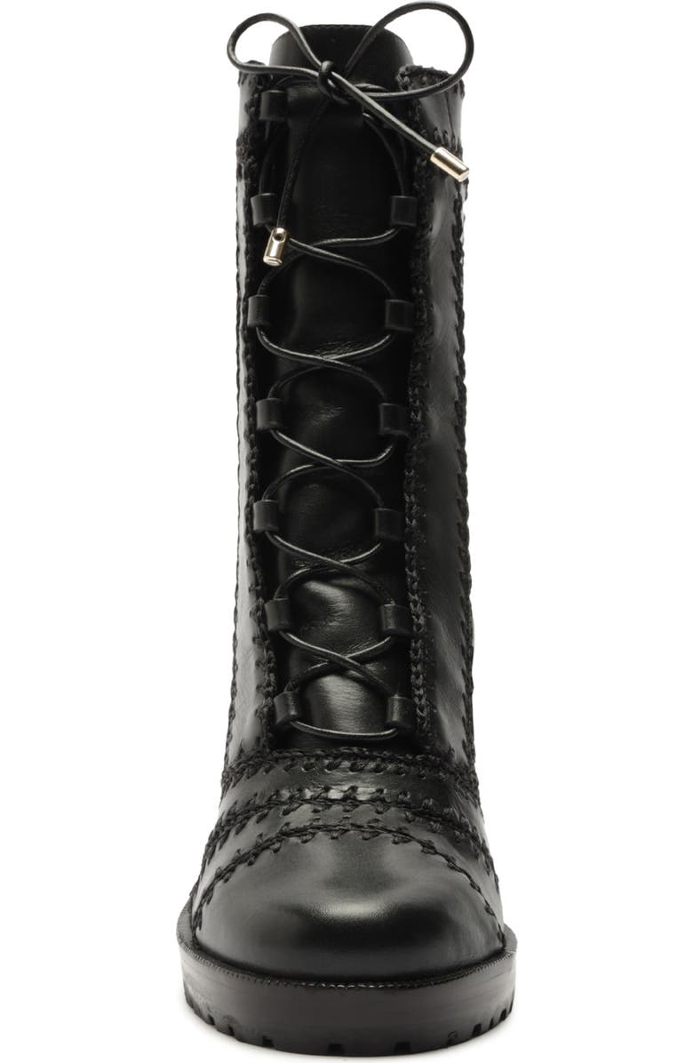 Alexandre Birman Regina Block Heel Combat Boot, Alternate, color,